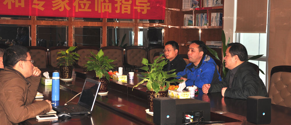 全國電磁計量技術(shù)委員會邵海明秘書長在湖南省計量檢測研究院李慶先副院長的陪同下，蒞臨銀河電氣指導(dǎo)工作