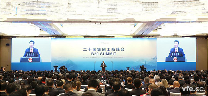 2016 年G20峰會在杭州舉行，習近平主席主持開幕式